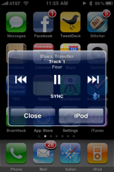 Bluetooth to SYNC 