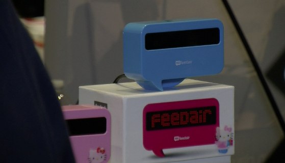 Play CES 2012 AM Feedair1 Feedair: Information Notification from a Smartphone App CES 2012