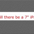 We look in the mail bag today and talk about the things you’ve been emailing on. First, the rumor of the 7 inch iPad has been resurfacing. There are a lot of people thinking this will become reality soon. There seems to be a want for this version of tablet. The real question is – how much will it cost for 3 inches less...