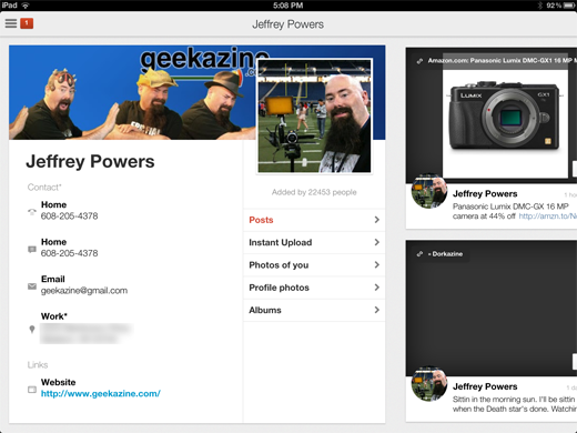 Google Plus 2 googleplus2 Google+ Finally Comes to iPad!