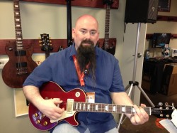 Jeff Powers with Gibson Lucy