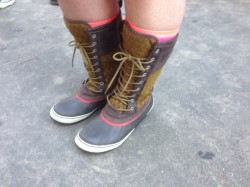 Zane Aveton's Rain Boots