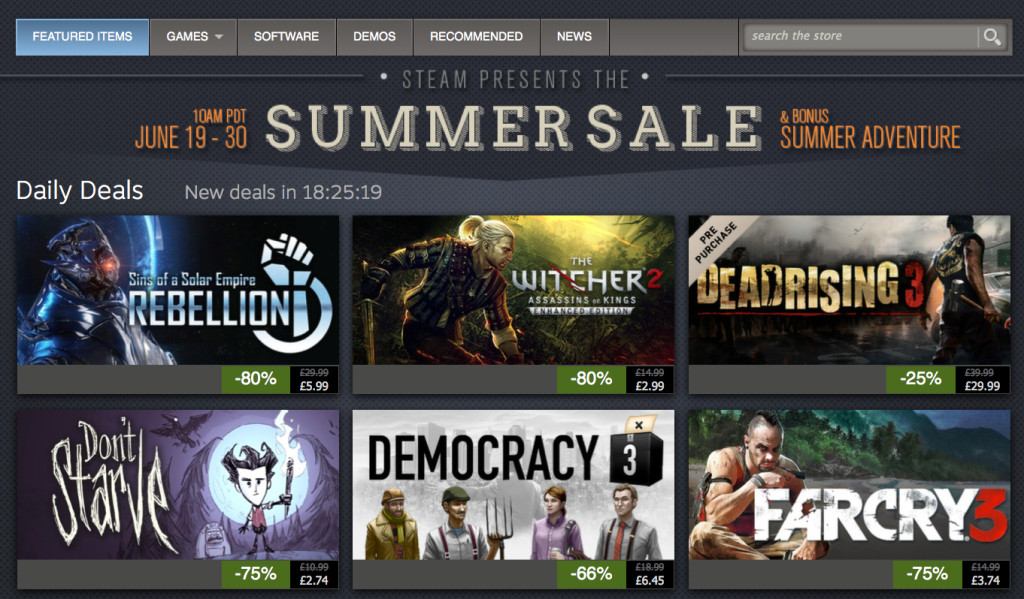 Steam 2014 Summer Sale