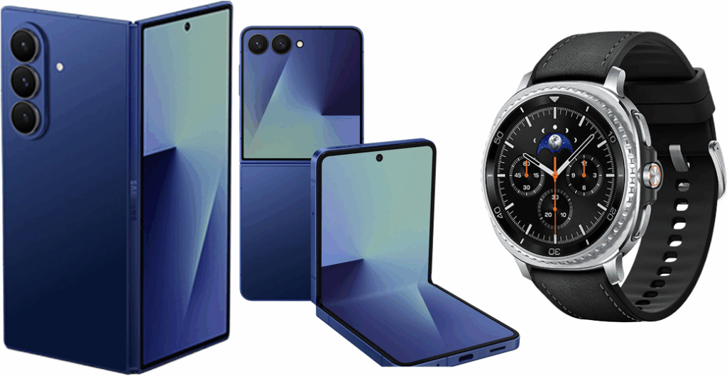 Samsung Z Fold 7, Z Flip 7, Watch 8